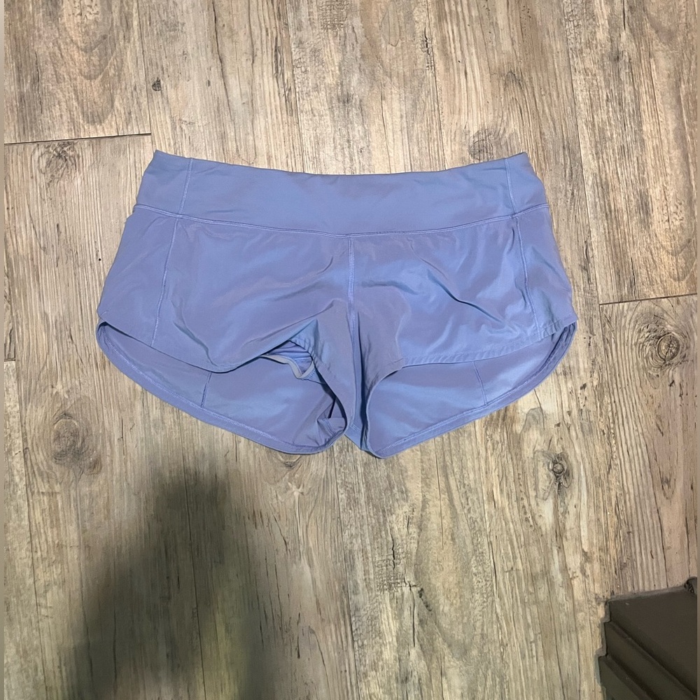 Purple Lulu Speed Up shorts